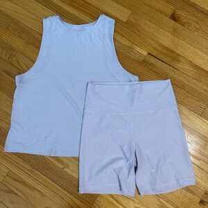 Old Navy Cloud Active Lavender Set